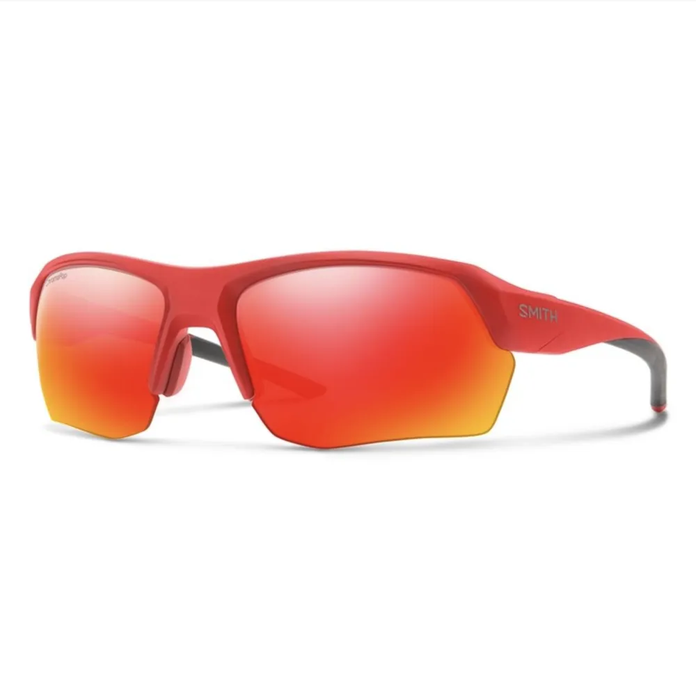 Smith Smith Tempo Max Sunglasses Matte Red Rock/ChromaPop Red Mirror